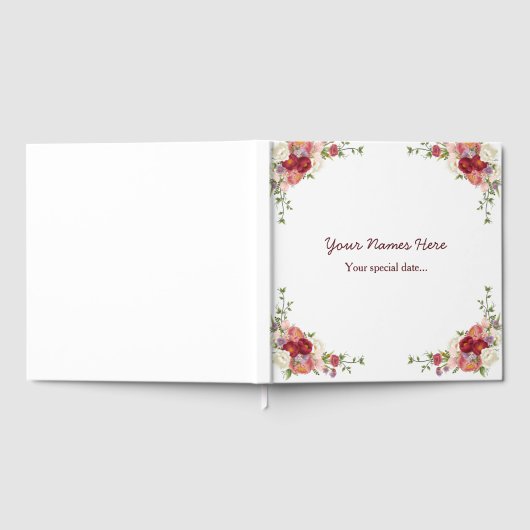 Your Personalized Wedding Guest Book ゲストブック (全面)