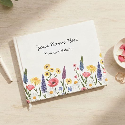Your Personalized Wedding Guest Book ゲストブック