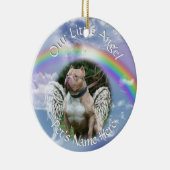 YOUR PET Memorial Photo 2面 セラミックオーナメント (右)