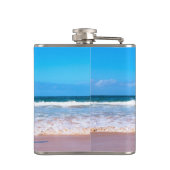 Your Pet Photo Flask Personalized Text フラスク (裏面)