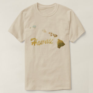 YOUR PHOTO州Of Hawaii Shape T-shirt Tシャツ