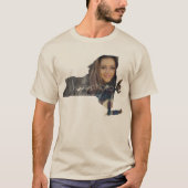 YOUR PHOTO州Of New York Shape T-Shirt Tシャツ (正面)
