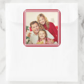 YOUR PHOTO カスタム STICKERS スクエアシール (バッグ)