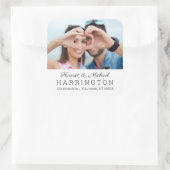 YOUR PHOTO & 文字カスタムシール スクエアシール (バッグ)