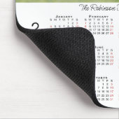 Your Photo and Name 2026 Calendar マウスパッド (コーナー)