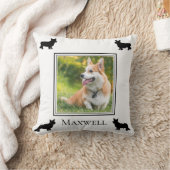 Your Photo Cardiganウェルシュコーギー パーソナライズされた クッション (ブランケット)