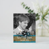 YOUR Photo Copper and Blueで日付を保存 案内ポストカード (スタンド正面)