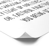 Your Photo Dogの詩 ポスター (角)