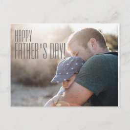 Your Photo Happy Father's Day Card ポストカード
