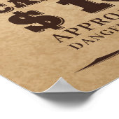 YOUR PHOTO in "Wanted"ポスター ポスター (角)