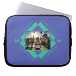 YOUR Photo & Monogramラップトップスリーブ ラップトップスリーブ