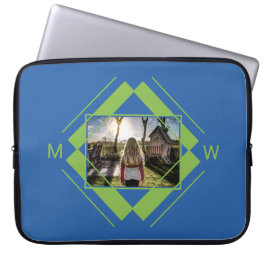 YOUR Photo & Monogramラップトップスリーブ ラップトップスリーブ