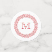 YOUR Photo, monogram & 文字テーブル紙吹雪 コンフェッティ (スモール正面)