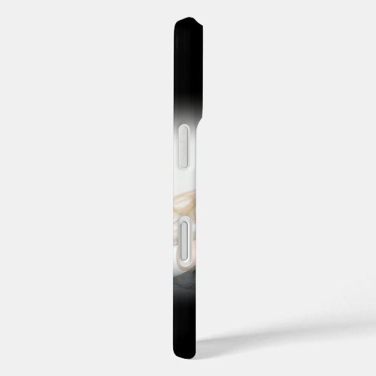 Your Photo & Monogram Scriptスタイリッシュ love Case-Mate iPhoneケース (裏面 / 右)