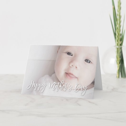 Your Photo Mother's Day Love カード (正面)