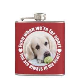 YOUR PHOTO & NAMEファーアパートラブフラスコ フラスク