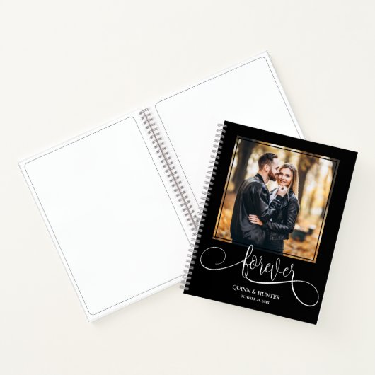 Your Photo on Wedding Guest Book ノートブック (内部)