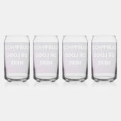 Your Photo or Logo Here – Personalized Cups & Glas ガラス缶 (正面)