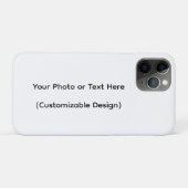 Your Photo or Text Here (Customizable Design) Case-Mate iPhoneケース (裏面(横))
