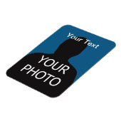 Your Photo Premium Magnetテンプレート マグネット (左側)