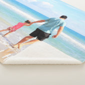 Your Photo Sherpaブランケットとカスタム文字 シェルパブランケット (3/4)