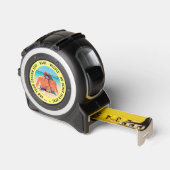 Your Photo Tape Measure Gift with Custom Text メジャー (傾斜)