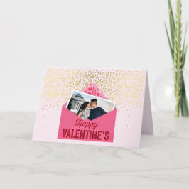 YOUR photo Valentine's Day Firstキス カード
