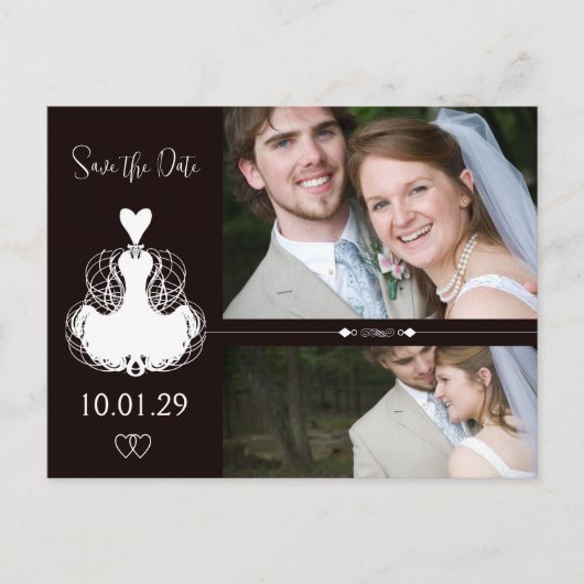 YOUR PHOTOSで日付を保存 –  案内ポストカード (正面)