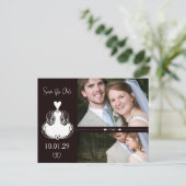 YOUR PHOTOSで日付を保存 –  案内ポストカード (スタンド正面)