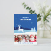 YOUR PHOTOSカスタムクリスマスハガキ シーズンポストカード (スタンド正面)