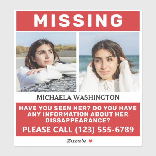 YOUR photos & 文字「恋しく思s」ステッカー シール (シート)