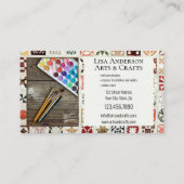 Your Photos Arts and Craftsクリエイティブ 名刺 (裏面)