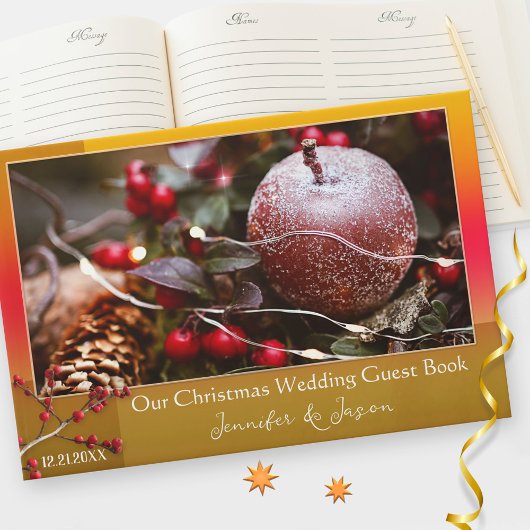 Your Photos Christmas 結婚's Guest Book ゲストブック