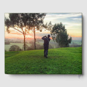 Your Photos Golf Retirement Guest Book ゲストブック (裏面)