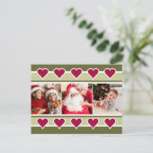 YOUR PHOTOS Holiday Motif文字はがき シーズンポストカード (スタンド正面)