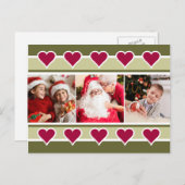 YOUR PHOTOS Holiday Motif文字はがき シーズンポストカード (正面/裏面)