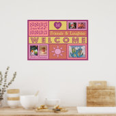 YOUR PHOTOS & MONOGRAMカスタムルームポスター ポスター (キッチン)