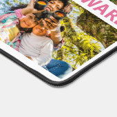 YOUR Photos & Name Wife - Mom -ボス デスクマット (コーナー)