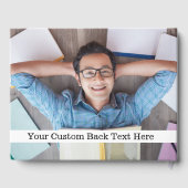 YOUR Photos & Photos文字カスタムゲストブック ゲストブック (裏面)