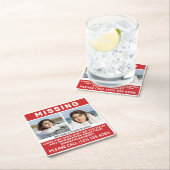 YOUR Photos & Photos "PERSON"恋しく思紙コースター スクエアペーパーコースター (インサイチュ)