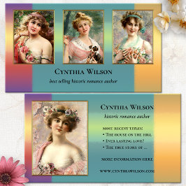 Your Photos Romance作家ブックカバー 名刺