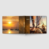 Your Photos Sailboat Retirement Guest Book ゲストブック (全面)