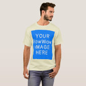 Your PowWow Image Hereカスタム先住民American Tシャツ (正面フル)