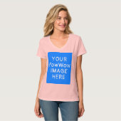 Your PowWow Image Hereカスタム先住民American Tシャツ (正面フル)