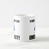 Your Promotion Is Not My Emergency Mug コーヒーマグカップ (中央)