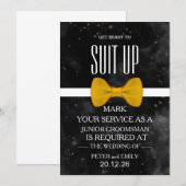 Your Service as a Groomsman招待状 招待状 (正面/裏面)