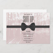 Your service as a groomsman 招待状 (正面/裏面)