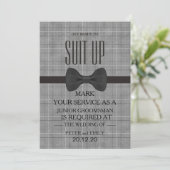 Your service as a groomsman 招待状 (スタンド正面)