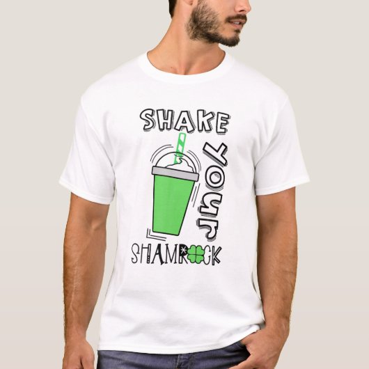 Your Shamrocks Happy St. Patrick's Day Tシャツ (正面)