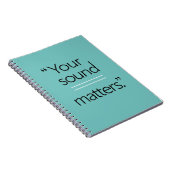 Your Sound Matters オプション2 ノートブック (右側)